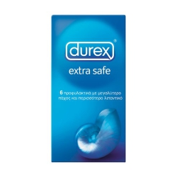 DUREX EXTRA SAFE 6 τμχ